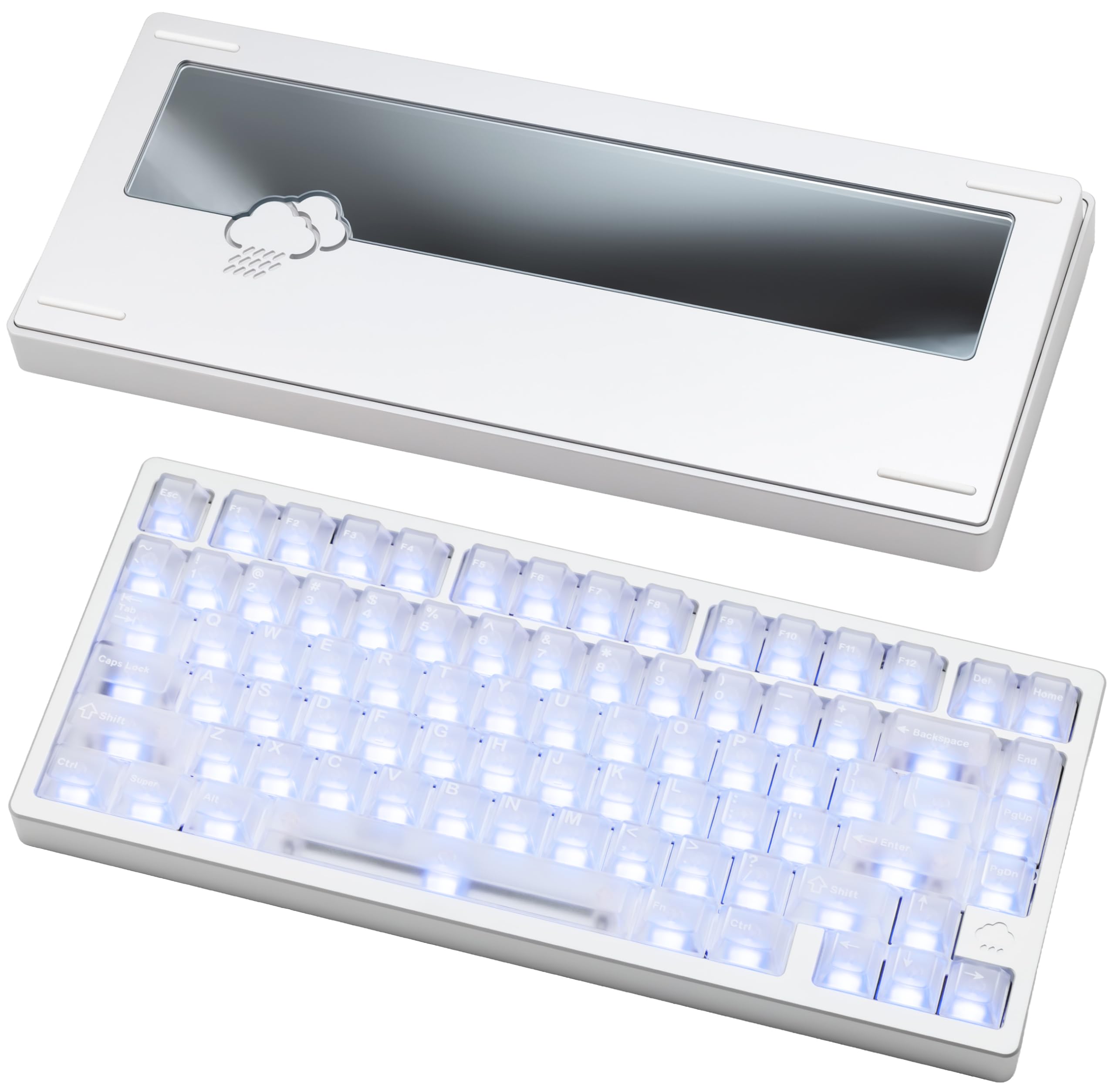Amazon | 【WOBKEY Rainy 75キーボード】雨音のような打鍵音